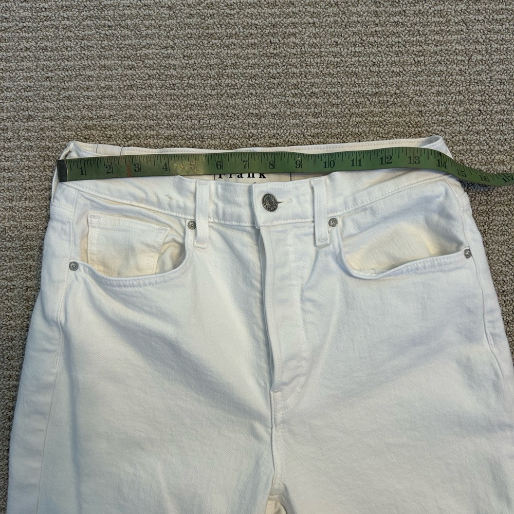 Frank & Eileen Monaghan Jeans in White - Picture 8 of 12